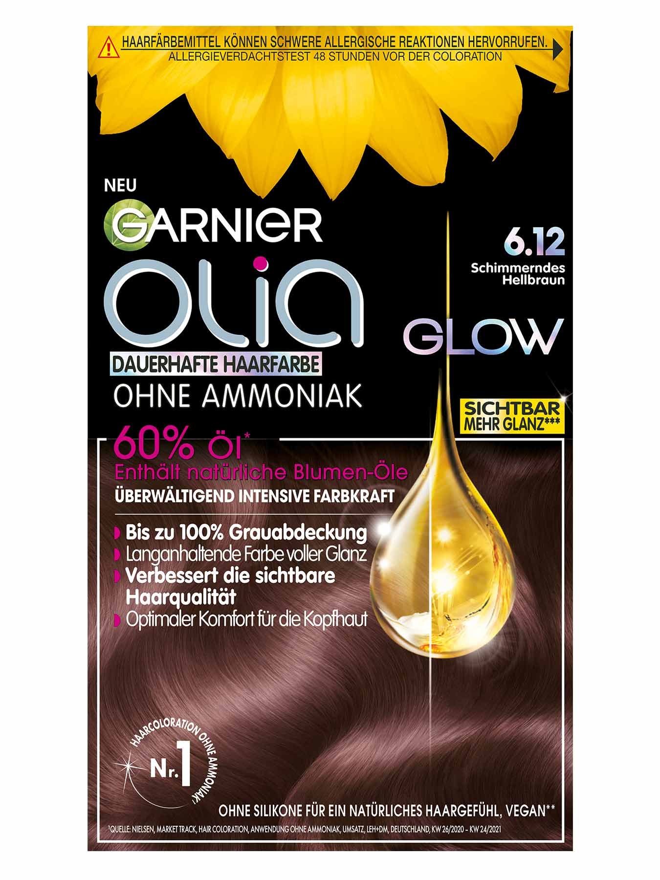 Olia Glow 6.12 Schimmerndes Hellbraun Produktbild